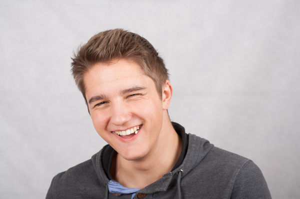 Patrick Bach lachend